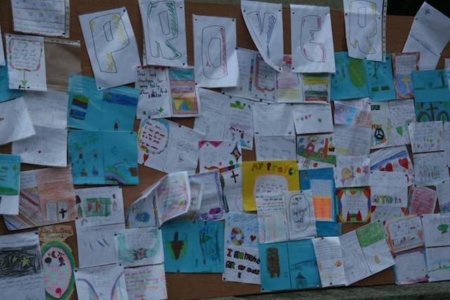 The Prayer Wall, Enniskerry Village.