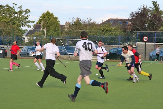 Newcastle Vs Rathfarnham at the inter-parish diocesan hockey tournament at St Andrew’s College, Booterstown.