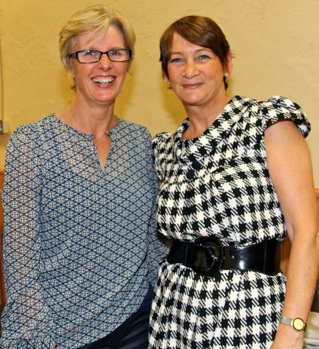 Susan Heaney and Mairead Wynne at the reception following following the institution of the Revd Brian O’Reilly as the Rector of Rathdrum and Derralossary with Glenealy.