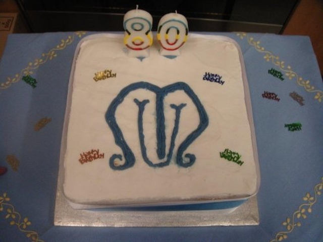 Clontarf Mothers’ Union 80th anniversary cake