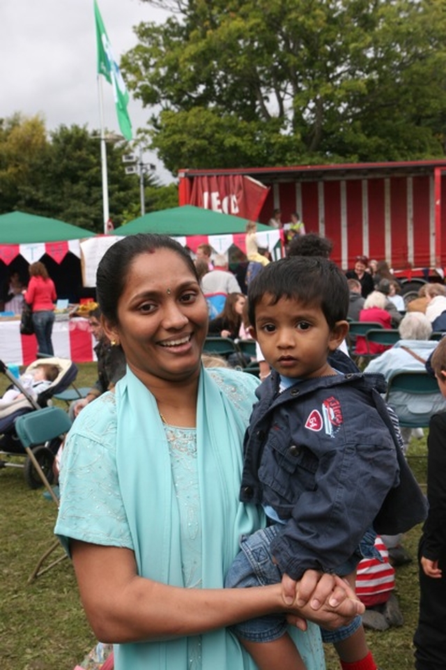 Mother and Son at the Rathmichael Parish Fete.