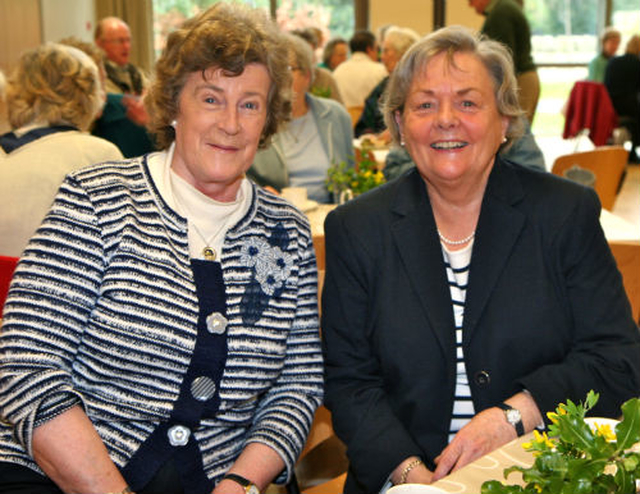 Melissa Webb and Rosie French attended the St Paul’s, Glenageary, Daffodil Day coffee morning. 