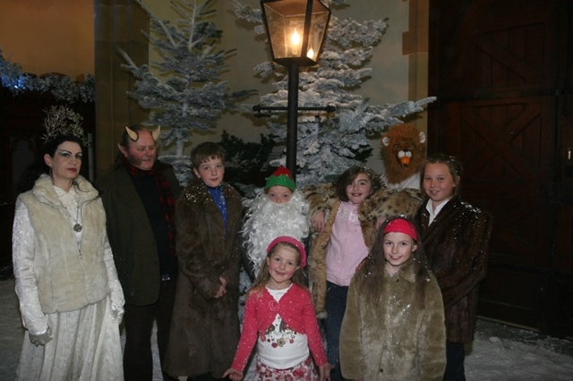 At the Lampost with 'Tumnus', 'the Ice Queen' and Aslan at 'Through the Wardrobe', an Easter Festival which explores the Easter Message through the Lion, the Witch and the Wardrobe by CS Lewis. The festival will take place in Christ Church, Bray until Easter Sunday and is open from 9am to 4pm.