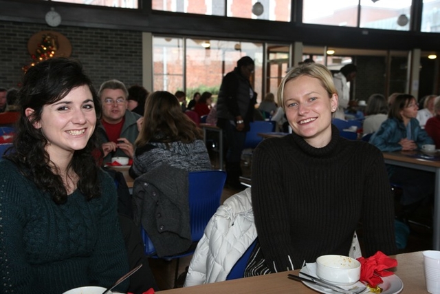 Therese Hargreves (right) and Chloe McGovern, both from Crinken Church in Shankill, Dublin at the Building Blocks Conference in St Patrick's College, Drumcondra.