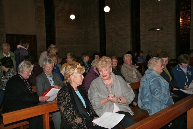 Mothers’ Union service in the Church of Ireland College of Education, Rathmines. The service will be broadcast on RTE Radio 1 on Sunday, 13 March – the first Sunday of Lent.