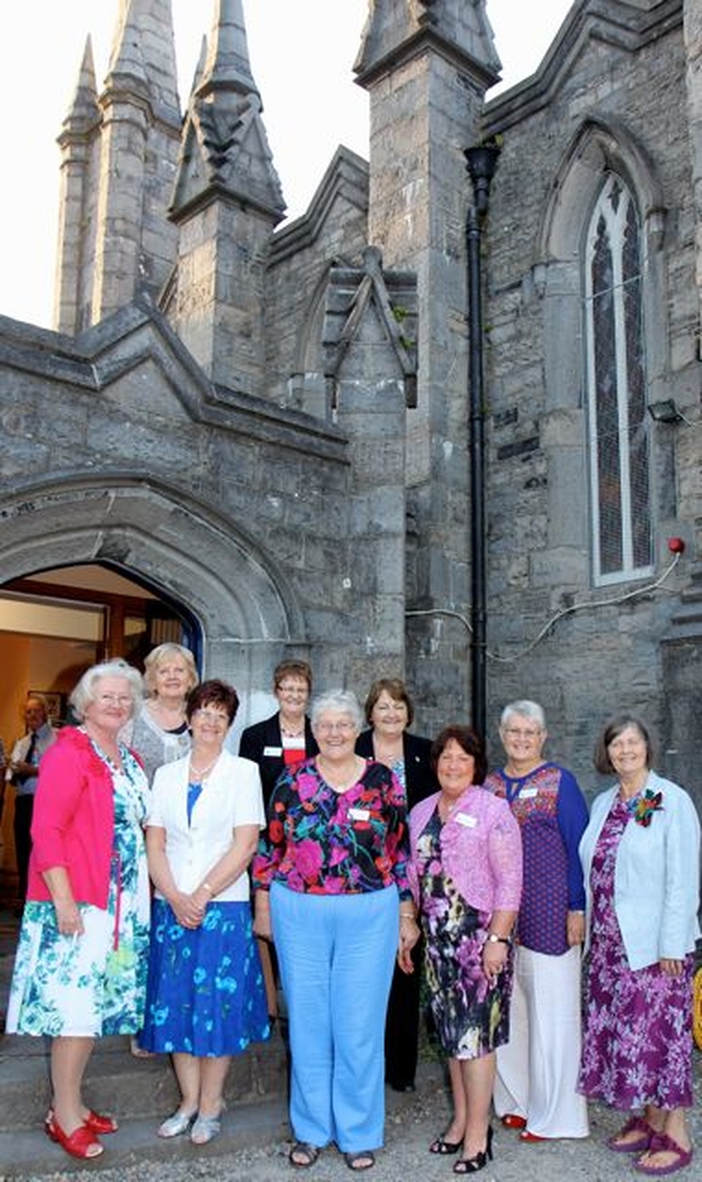 The hardworking committee behind St Maelruain’s Flower Festival which was launched yesterday evening in Tallaght. The festival takes place in the church in Tallaght from September 26 to 29. 