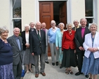 Clergy pictured with their wives and friends following a service in Christ Church Dun Laoghaire to celebrate the diamond jubilee of their ordination to the priesthood.