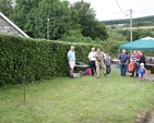 Pictured is a game of tossing the horseshoe at the Ballinatone Parish Fete in Co Wicklow.