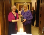Iris & Hazel McCullagh (cake maker) with Elizabeth Adamson (in background) at Clontarf Mothers’ Union 80th anniversary