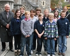 Children & Staff from Castleknock NS with Revd Paul Houston at the Dublin & Glendalough Diocesan Primary Schools Service