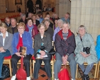 The Revd Sandra Hales, Rector of Celbridge, Straffan & Newcastle-Lyons Parish (second row, centre), with parishioners at a recent Ecumenical Pilgrimage to Christ Church Cathedral. Photo: Lillian Webb.
