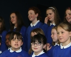 The School Choir about to entertain at the bi-centenary of a North Dublin School.