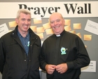 Co-ordinators of the stall; Gerard Gallagher, Evangelisation Office Dublin and the Ven Ricky Rountree, Rector of Enniskerry.