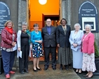 The new Rector of Rathdrum and Derralossary with Glenealy, the Revd Brian O’Reilly (centre), with church wardens Nicola Faul, Yvonne Smith, Lin Ryan, Sandra Bradley, Evelyn Merrigan and Olive Mahon. 