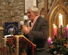 The Revd Canon Horace McKinley, Chairman of the Discovery Committee speaking at the Discovery Praise Night on New Years Eve.