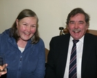 Martha Waller and Terry Lilburn at the Christian Unity Service in the Church of Ireland Theological Institute.