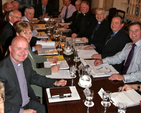 Members of the board of Protestant Aid who attended the organisation’s annual general meeting. 