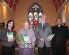 Pictured at the launch of The Vestry Records of the United Parishes of Finglas, St Margaret’s, Artane and the Ward 1657 to 1758 edited by Dr Maighread Ni Mhurchada in St Canice’s Church, Finglas are (left to right) Dublin City Archivist, Mary Clarke, Dr Maighread Ni Mhurchada (editor), Ray Refausse of the RCB Library and the Revd David Oxley, Rector of Finglas and Glasnevin.