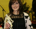 Amy Carroll winner of the King Charles II Trophy and Prize at Kings Hospital Charter Day.