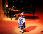June Rodgers entertains the audience at the Mothers Union Award and Variety show in the National Concert Hall in Dublin.