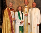 Pictured following the Patronal Festival of Christ Church Cathedral on Trinity Sunday (May 26) were the Archbishop of Dublin, the Most Revd Dr Michael Jackson; the Revd Nancy Gossling (preacher); the Dean, the Very Revd Dermot Dunne; and the Archdeacon of Dublin, the Ven David Pierpoint. 