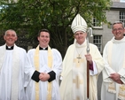 Pictured at the ordination of the Revd David McDonnell (2nd left), Curate of the Christ Church Cathedral group of parishes to the Priesthood in St Michan's Church, Dublin are (left to right), the Venerable David Pierpoint, Vicar of the Christ Church Cathedral Group of parishes, the Archbishop of Dublin, the Most Revd Dr John Neill and the Very Revd Dermot Dunne, Dean of Christ Church Cathedral and Incumbent of the Christ Church Cathedral group of parishes.