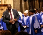 The Redeemed National Choir performed at the diocesan Discovery anniversary thanksgiving service in Christ Church Cathedral.