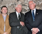 Aongus Dwane, Kenneth Milne and Brian Bradshaw at the Friends of Christ Church annual lunch in the Crypt following the Trinity Sunday Patronal Service in the Cathedral.