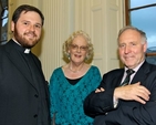 The Revd Stephen Farrell, Dr Margaret Daly–Denton and Canon Adrian Empey attended the launch of the newly redesigned SEARCH journal and website in the TCD Gallery Chapel. 
