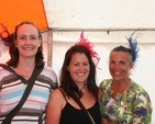 Pictured at the hat stall at the Donabate Parish fete are (left to right) Jennifer Maloney, Kelda Barnes and Mary Jones.