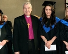 Church of Ireland College of Education 2012 B.Ed graduates, Joanne Jackson, Wanda Hogan and Leanne Bryan were presented with the Governors’ Prise for contribution to the life of the college by Archbishop Michael Jackson, the chairman of the board of governors. 