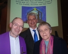Eco–Congregation attendees: Father Dermot Lane, Parish Priest at the Church of the Ascension of the Lord in Ballaly, Dublin; environmentalist, Gavin Harte, and Sister Catherine Brennan, chair of Eco–Congregation Ireland