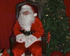Santa Claus pictured at the Christmas Market in Christ Church Cathedral.