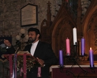 Fr Matthew Philip of the Indian Orthodox Church (Marthoma) speaking at the Advent Sunday Discovery Service in St Maelruain’s, Tallaght.