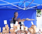 Aurelija Zilinskaite from Lithuania at the Soul Bakery Stand at the Powersourt Parish Fete, Enniskerry, Co Wicklow.