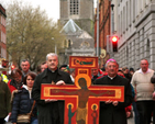 Dublin’s Church of Ireland and Roman Catholic Archbishops made history on Good Friday as they carried a cross through the streets of Dublin from Christ Church Cathedral to the Pro Cathedral. This was the first time such a procession had taken place. 