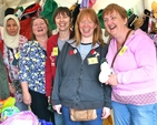 Waffa Omar, Shevaun McNally, Wendy Gaynor, Eileen Dornan and Eileen Larkin were helping out at the toy stand at the May Fair at St Brigid’s Church, Stillorgan.