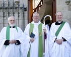 The Revd Dr. Billy Marshall; the Most Revd Dr John Neill, The Archbishop of Dublin; and the Revd Niall Stratford pictured after the service.