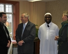 Inter-faith visit to the Islamic Cultural Centre of Ireland.