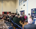 The Principal of Blessington No 1 School, Lilian Murphy speaking at the official opening of their new School Building.