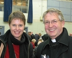Caroline Senior of Rathmichael & Canon Fred Appelbe at the Synod