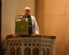 The Archbishop of Dublin, the Most Revd Dr Michael Jackson preaching at the Diocesan Mothers’ Union Service. 