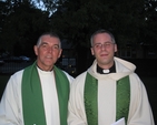 Pictured with the Revd Andrew McCroskery after his institution as Vicar of St Bartholomew's is the Archdeacon of Dublin, the Venerable David Pierpoint.