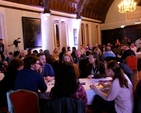 The Music Room of Christ Church Cathedral was full of participants for the first Q Commons Dublin. 