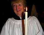Celia Dunne was one of the candle bearers for the Advent Procession in Christ Church Cathedral on Sunday December 2. 