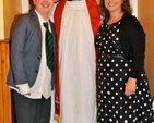 The Revd Brian O’Reilly with his wife Karen and son Cillian following his institution as the new Rector of Rathdrum and Derralossary with Glenealy. 