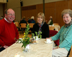 Stuart Robertson, Pauline Allen and Audrey Gray attended the Daffodil Day coffee morning in St Paul’s Parish Centre in Glenageary. 