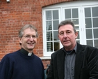 The Revd Canon Fred Appelbe (left) and the Revd Ed Vaughan at a parish Fete in Co Dublin.