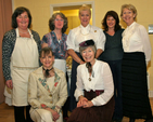 Sonia Appelbe (front right), organiser of Rathmichael Parish’s Edwardian Tea Party on Women’s Christmas, with the ‘serving ladies’ Susie Horn, Anne Golden, Helen Darcy, Linda Orr, Marian Conboy and Lily Byrne. 