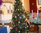 Christmas Tree at Carol Service of the Church of South India (Malayalam) at St Catherine’s on Saturday 10 December 2011.
